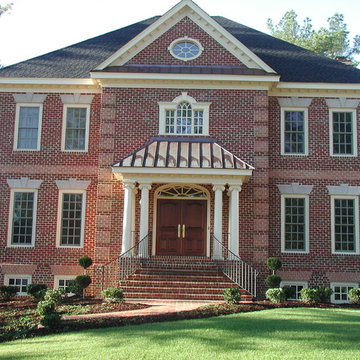 Brick Colonial with Basement Garage