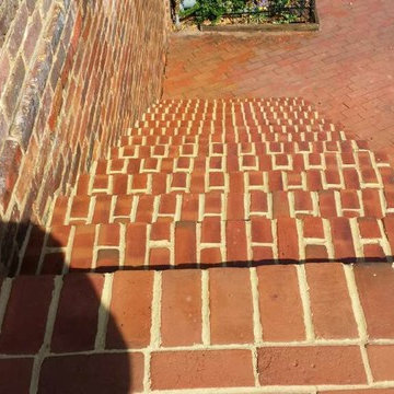 Brick Paver Steps In Washington DC - Reservoir Rd, Georgetown NW