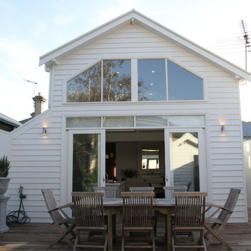 Brighton House: Rear Facade