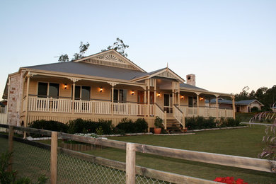 Photo of a traditional house exterior in Brisbane.