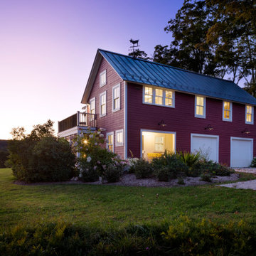 Brook House Barn- Exterior Dusk