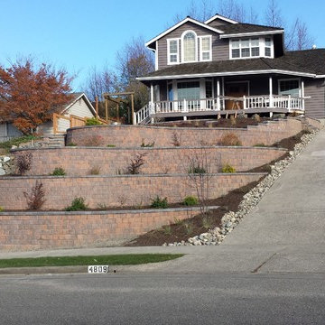 Brown's Point Terraced Retaining Walls