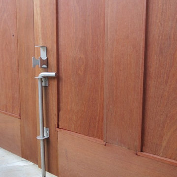 Brushed Stainless Steel Cane Bolt for Double Entry Gate