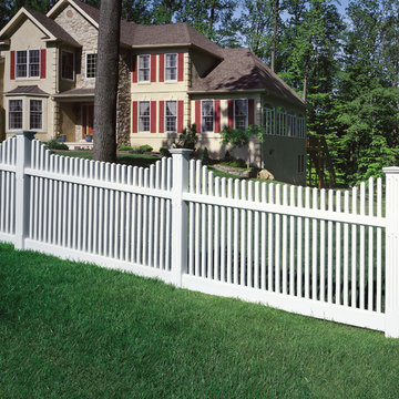Bufftech Manchester Concave Vinyl Fence