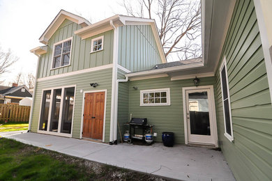 This is an example of a house exterior in Raleigh.