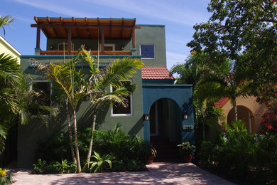 Inspiration for an exterior home remodel in Miami