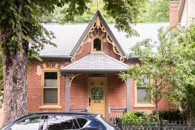 Inspiration for a victorian exterior home remodel in Toronto