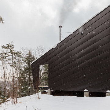 CABIN ON A ROCK