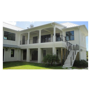 Cable Railing - Beach Style - Exterior - Tampa - by Mullet's Aluminum ...