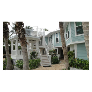 Cable Railing - Beach Style - Exterior - Tampa - by Mullet's Aluminum ...