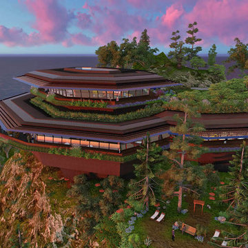 California Corporate Mountain side Retreat
