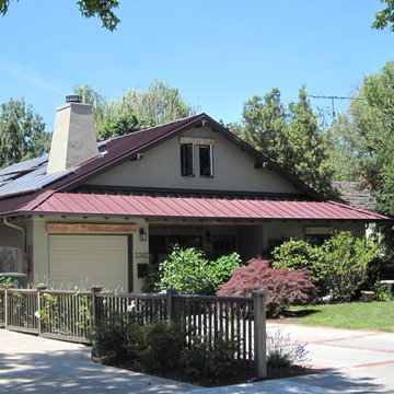 California Farmhouse with Standing Seam Metal Roof
