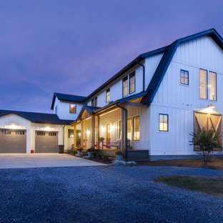 75+ Landhausstil Häuser mit Mansardendach Ideen & Bilder - Februar 2021