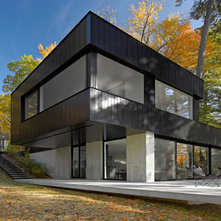 Contemporary Exterior by Birdseye Design