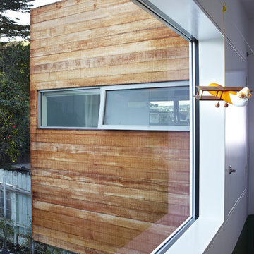 Cantilevered bathroom