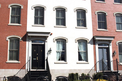 Example of a classic exterior home design in DC Metro