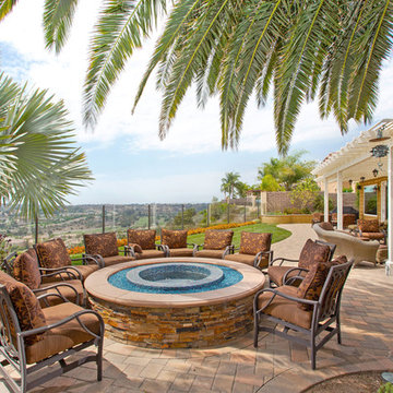 Carlsbad Outdoor Firepit and Seating Area
