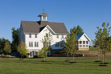 Carriage-style, Timber-frame Barn House