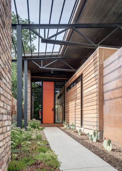 Industrial Exterior by Domiteaux Garza Architecture