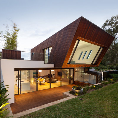 Contemporary Exterior by Greenbox Architecture