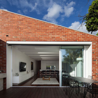 red brick house with black roof red brick house with black roof