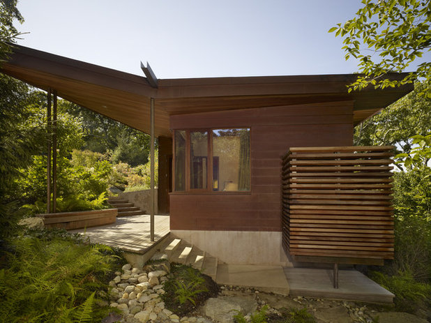 Contemporary Exterior by Charles Rose Architects Inc.