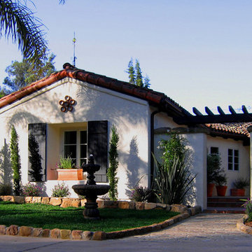 Charming Spanish Style Courtyard and Home in Montecito, CA