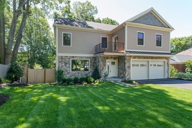 Transitional exterior home photo in Boston