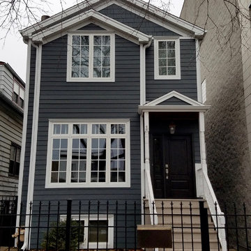 Chicago, IL Barry Ave. Siding Exterior Remodel