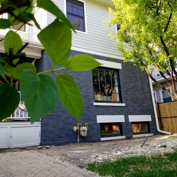Chicago IL Exterior Remodel Painted Brick