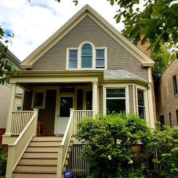 Timber Bark Hardie Siding With Mahogany - Photos & Ideas | Houzz