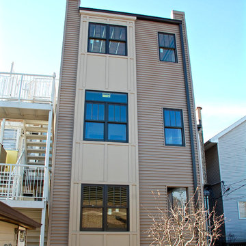Chicago Multi-Family Remodel Marvin Ultimate Windows & Hardie Siding