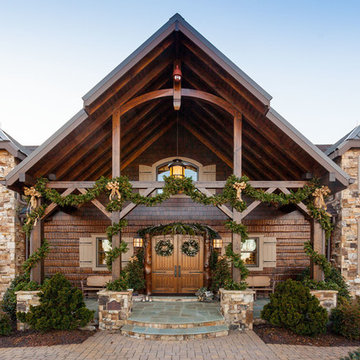 Christmas At Modern Rustic Homes