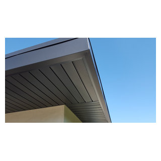 Cladding-Soffits, Fascia, Beams. Box Gutter 