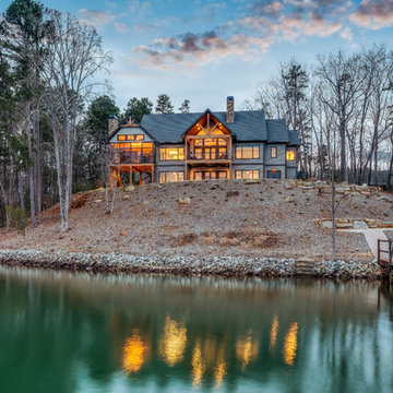 Classic Lake House Custom Home