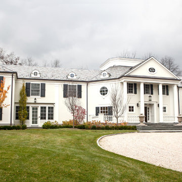 Classic Scarsdale, New York Colonial Exterior