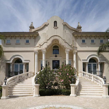 Classical Italian Palladian Mediterranean Luxury Villa Palazzo