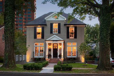 Example of an exterior home design in St Louis