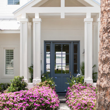 Coastal Inspired Custom Home Overlooking Lake Butler in Windermere Florida