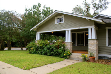 Inspiration for a timeless exterior home remodel in Austin