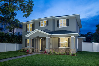 Traditional exterior home idea in Orlando