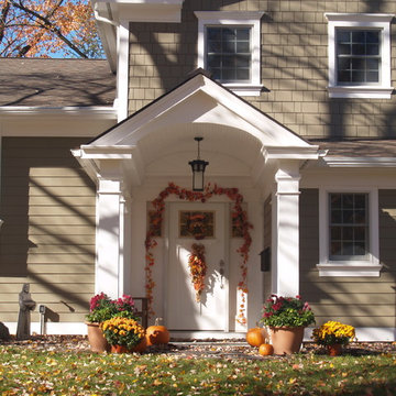 Colonial Portico, New Providence, New Jersey