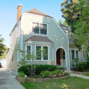 Colonial Style Home - Park Ridge, IL in James Hardie Siding & Trim