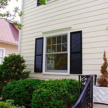 Colonial Wilmette, IL Exterior Remodel Marvin Ultimate Windows & Hardie Siding