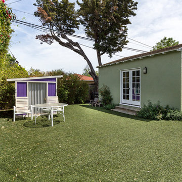 Colorful Contemporary Los Angeles Addition