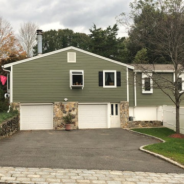 Colorful Exterior Remodel in Trumbull, CT