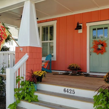 Colors of The Cottages: Coral Cottage