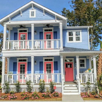 Colors of The Cottages: Periwinkle Perfection