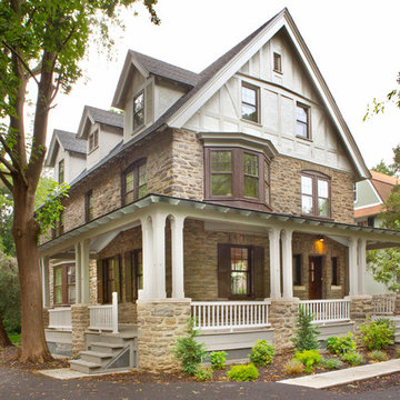 Complete restoration of a 110 year old Tudor style home