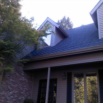 Completed GAF Grand Sequoia Charcoal
